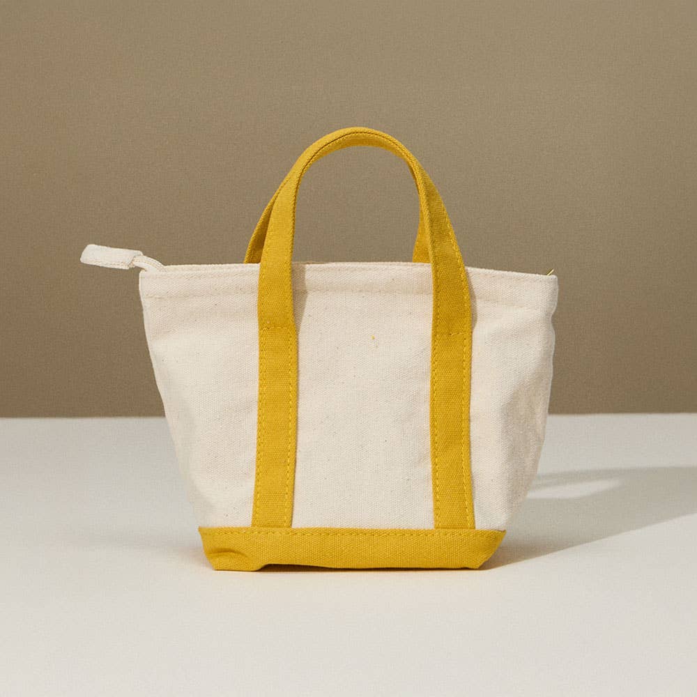 Sensibling Corp. - Mini Multi Purpose Compact Canvas Tote Bag
: Green