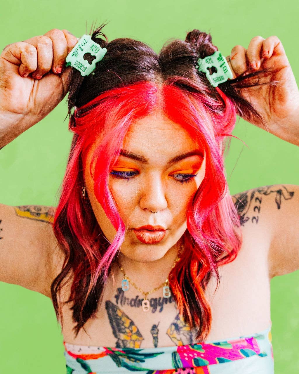 The Peach Fuzz - Bread Clip Mini Hair Claw