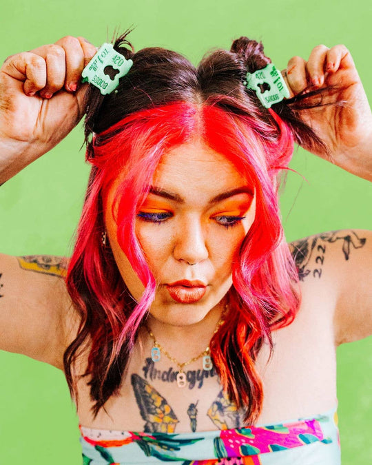 The Peach Fuzz - Bread Clip Mini Hair Claw