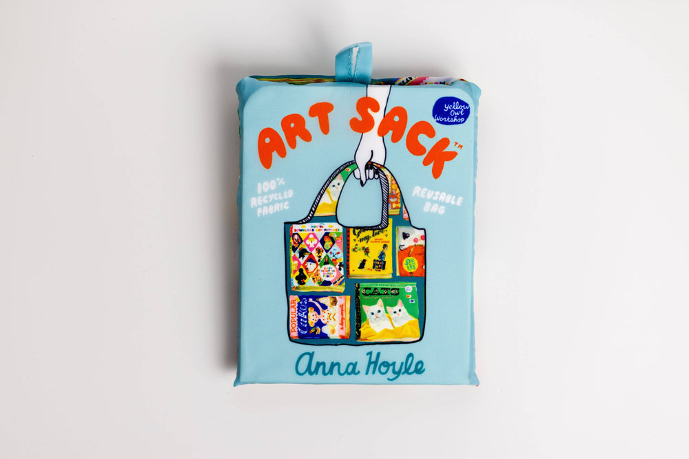Yellow Owl Workshop - Useless Books Art Sack® by Anna Hoyle - Reusable Tote