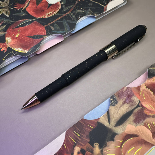 BV by Bruno Visconti - Monaco -Black with Gold Glitter