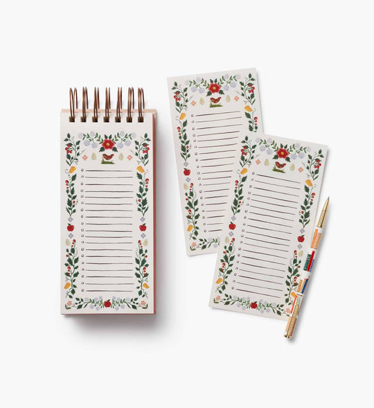 Rifle Paper Co. - Home Sweet Home Spiral Market List