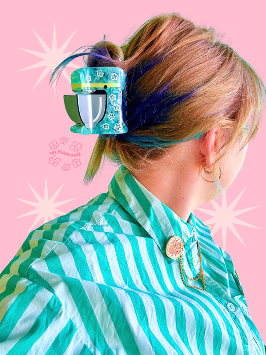 The Peach Fuzz - Stand Mixer Hair Claw