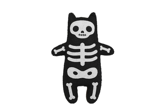 Kiriki Press - Skeleton Cat Felt Doll Kit