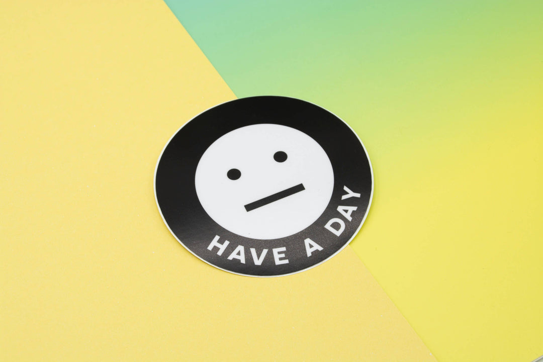 Curlworks - Have a Day - 3" Vinyl Sticker