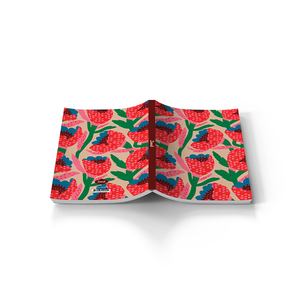 Denik - Peony Soft Touch Classic Layflat Notebook LFC2378L