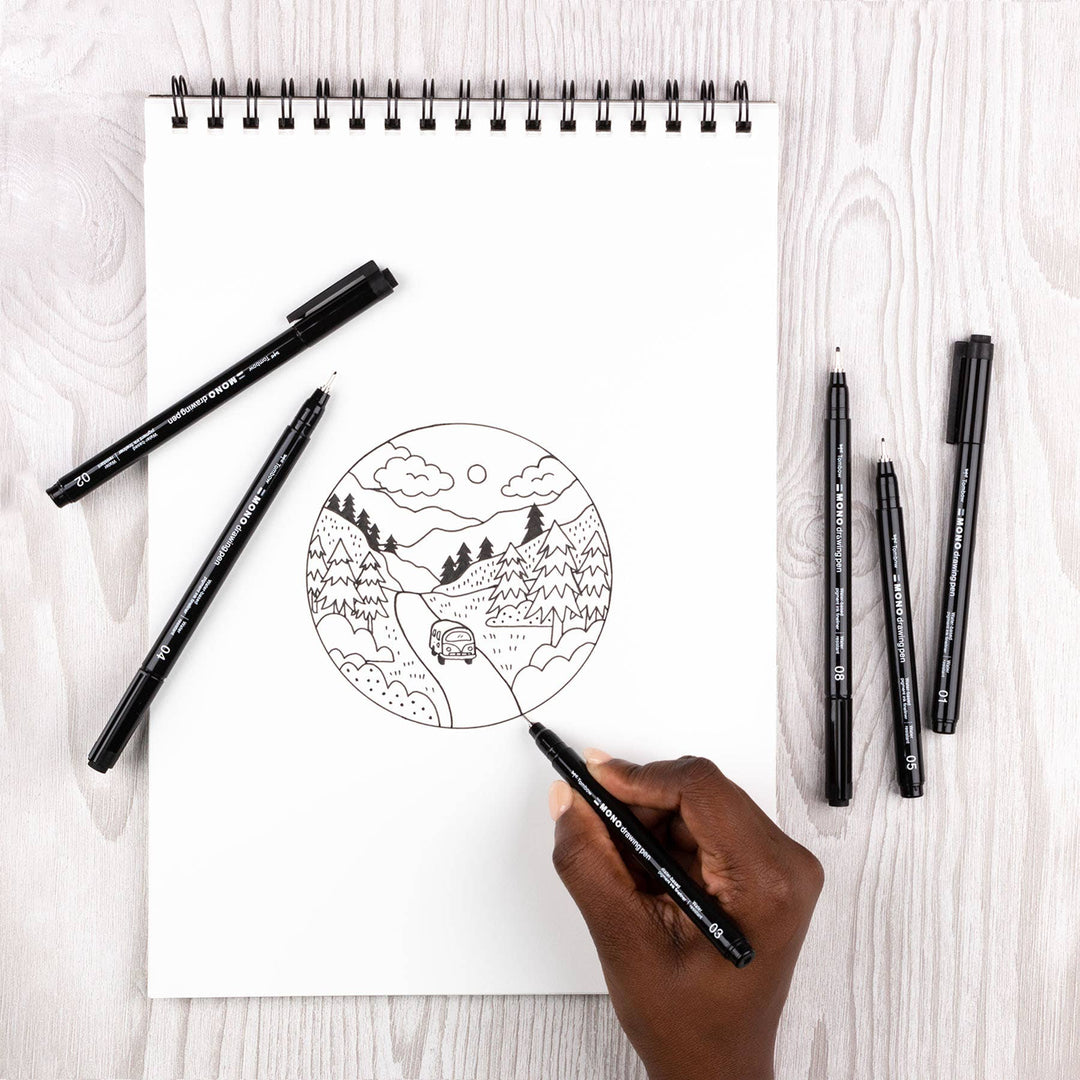 Tombow - MONO Drawing Pens - Open Stock: 005