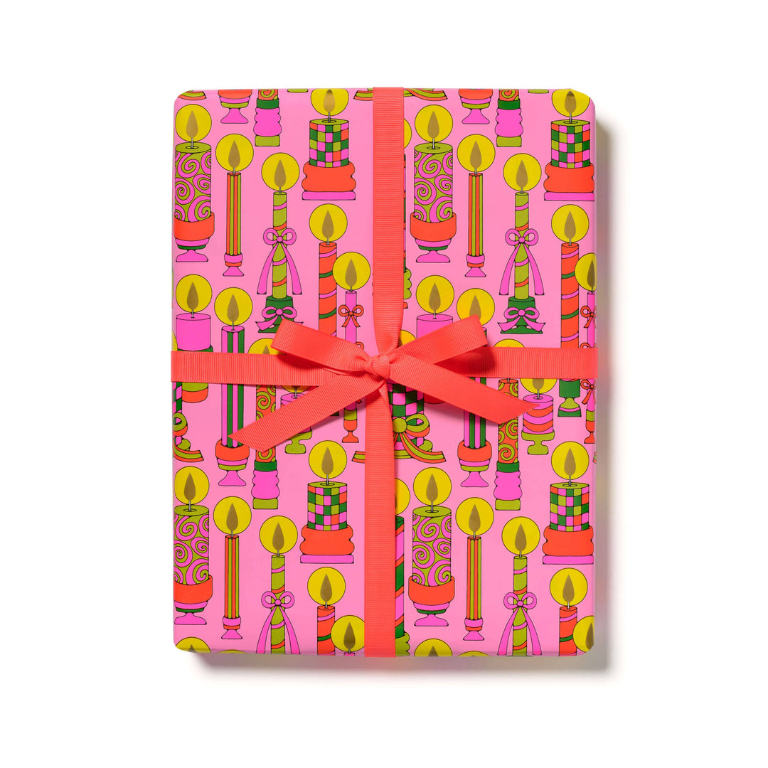 Red Cap Cards - Jingle Glow 10 ft wrap roll: 10 ft Roll