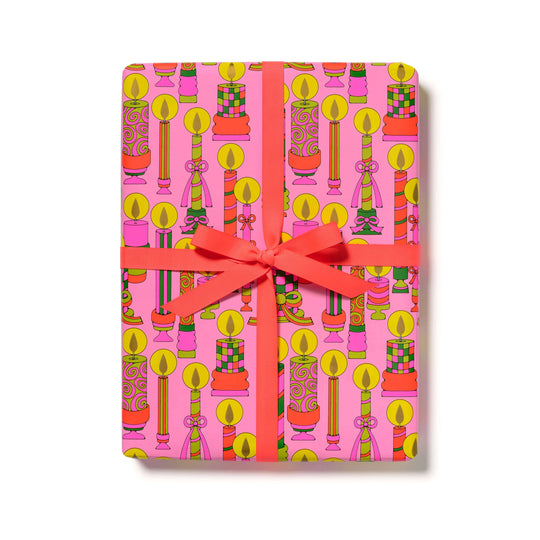 Red Cap Cards - Jingle Glow 10 ft wrap roll: 10 ft Roll