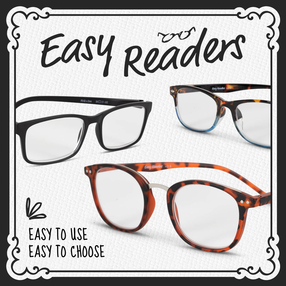 if USA - Easy Readers Round: Tortoiseshell +1.5