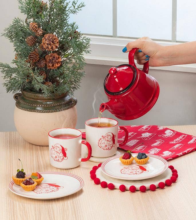 Abbott - Vintage Style Santa Mug