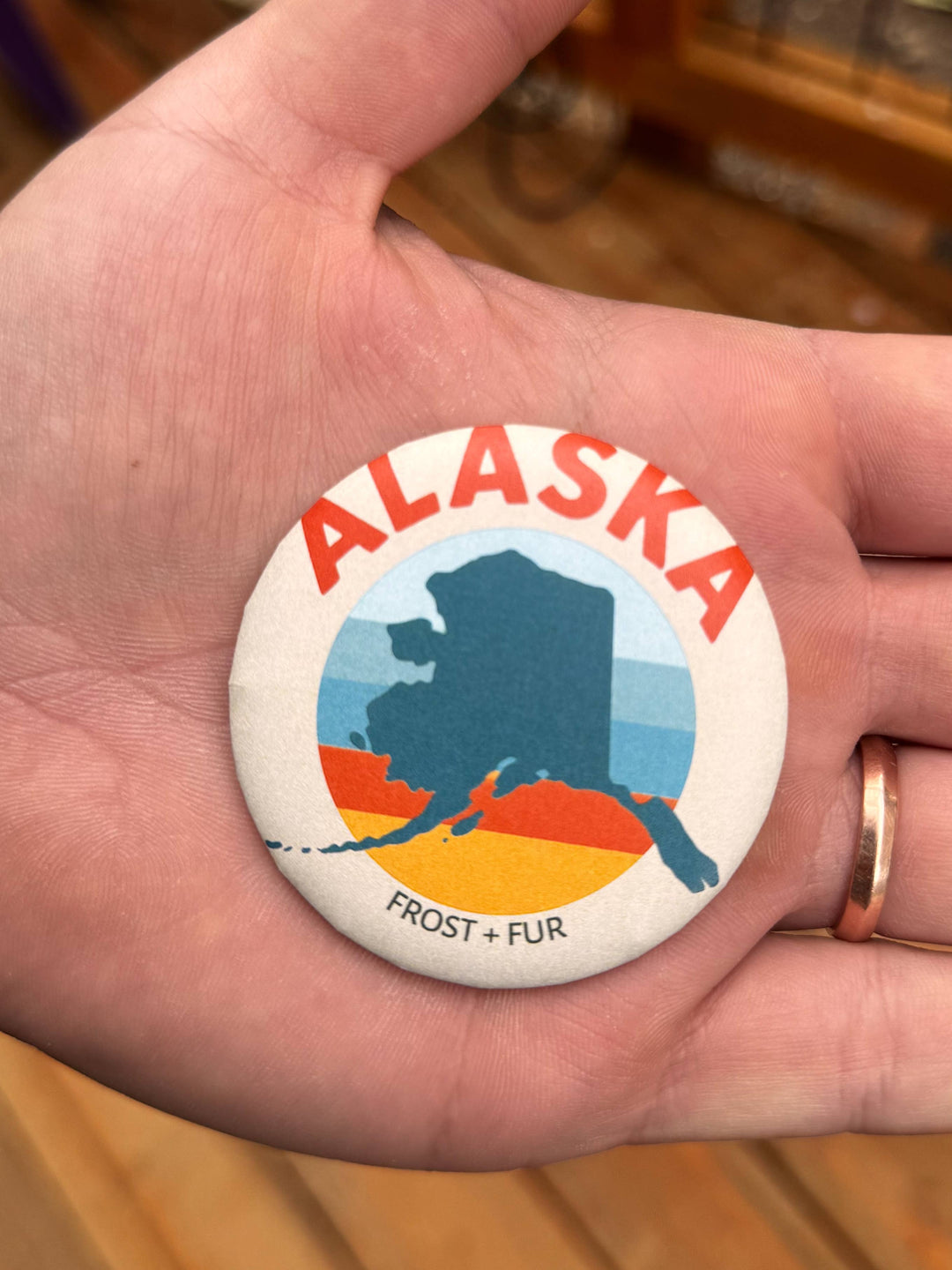 Frost and Fur - Alaska Magnets: Alaska