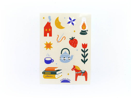Middle Dune - Cozy Cottage Sticker Sheet