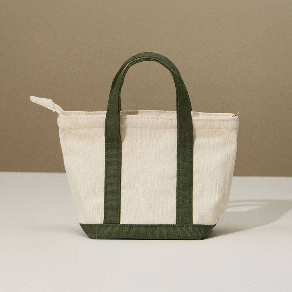 Sensibling Corp. - Mini Multi Purpose Compact Canvas Tote Bag
: Red