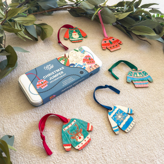 Cotton Twist (WE PREPAY ALL USA DUTIES) - Christmas Jumper Decoration Kit