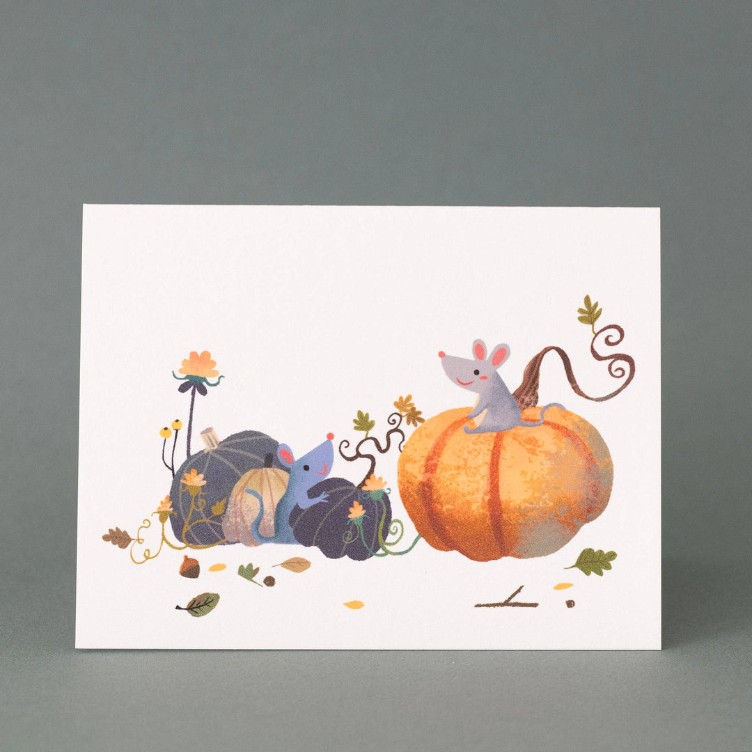 Kayan Pepper Co. - Fall Mouse - Greeting Card