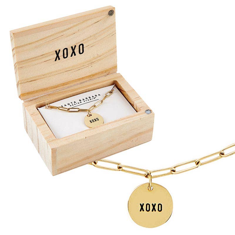 Santa Barbara Design Studio by Creative Brands - Link Necklace - XOXO