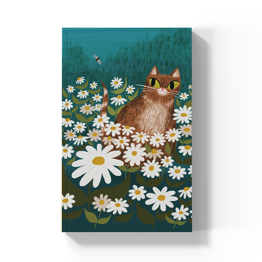 Denik - Daisy Cat Classic Layflat Notebook Journal LFC2657L