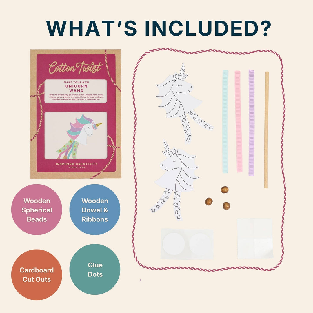 Cotton Twist (WE PREPAY ALL USA DUTIES) - Make Your Own Unicorn Wand