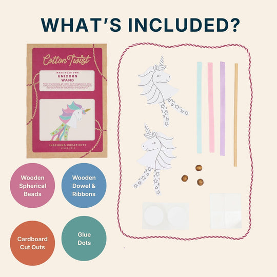 Cotton Twist (WE PREPAY ALL USA DUTIES) - Make Your Own Unicorn Wand