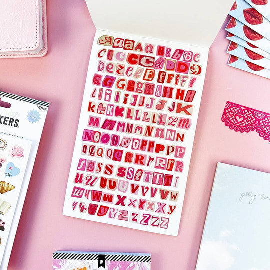 Pipsticks - Coquette Junk Journal Sticker Book