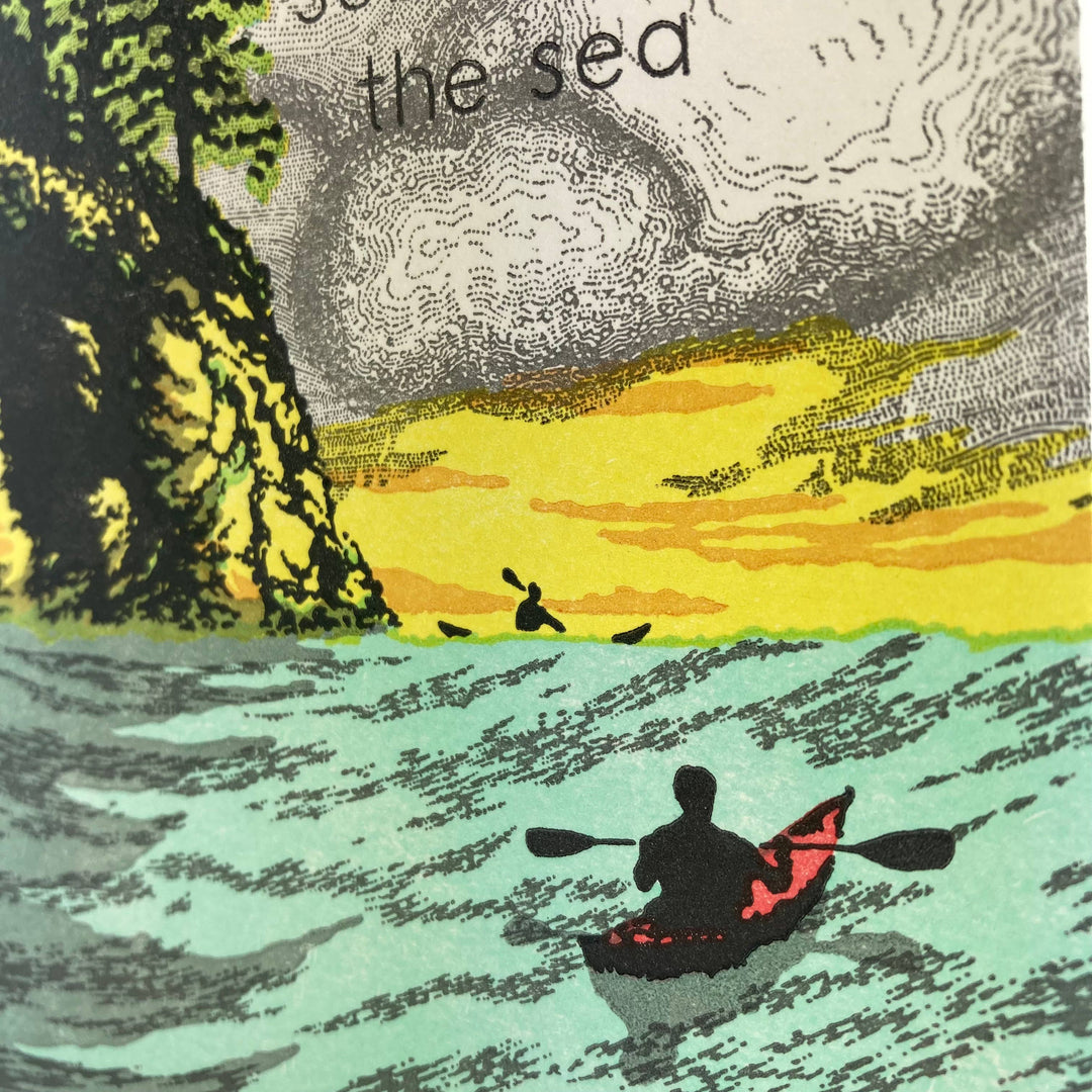 Old School Stationers - You + Me and sunsets on the sea
