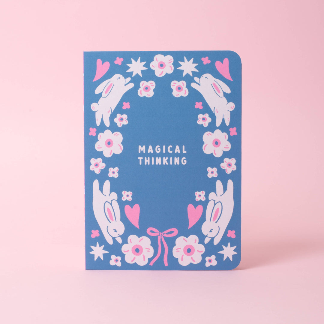 Egg Press Manufacturing - Magical Thinking Bunnies B6 Blank Notebook