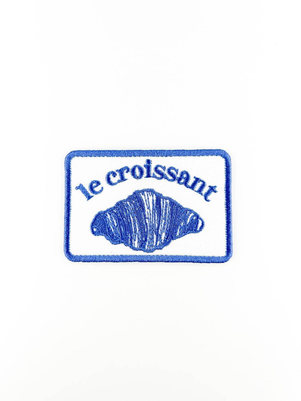 Field Trip Threads - Le Croissant Embroidered Iron-On Patch Food Baking French