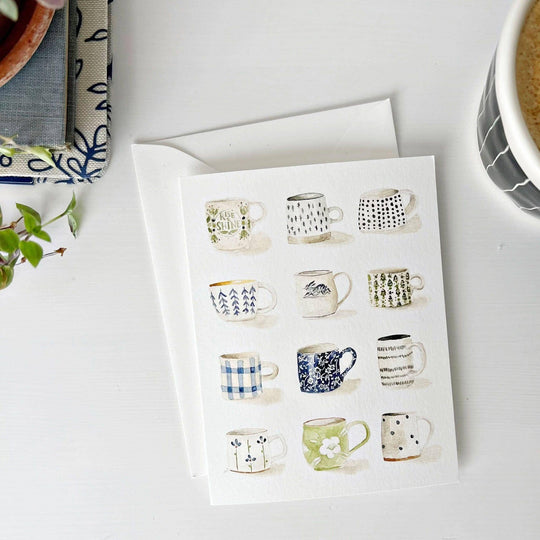 emily lex studio - Mugs notecards: Single card