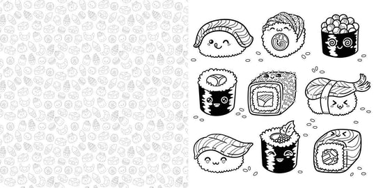 Hachette Book Group - I Heart Kawaii Coloring Book