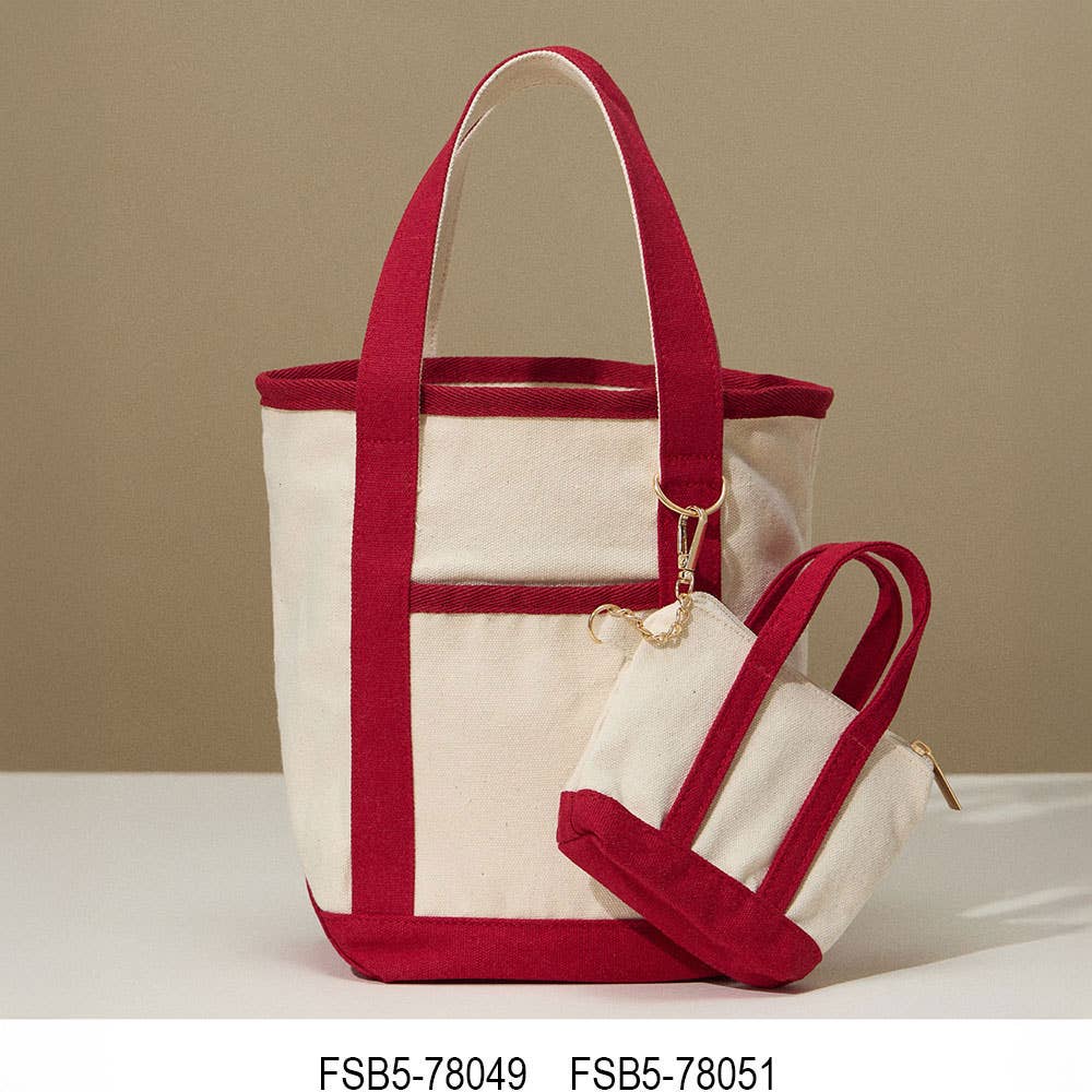 Sensibling Corp. - Small Multi Purpose Canvas Tote Bag
: Navy