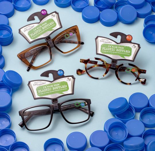 if USA - Easy Readers - Recycled: Taupe Cat +2.0