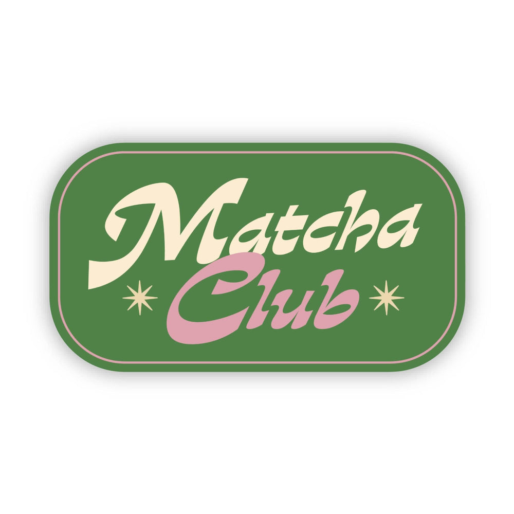 Big Moods - Matcha Club Sticker