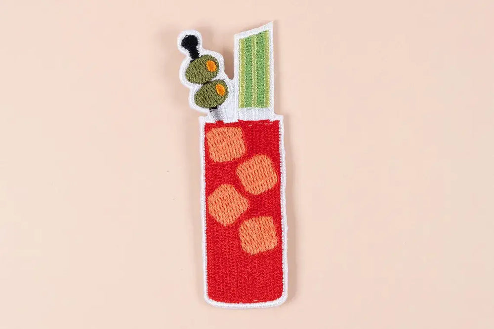 Field Trip Threads - Bloody Mary Iron-On PatchSummer, Bachelorette, Cocktail Bars