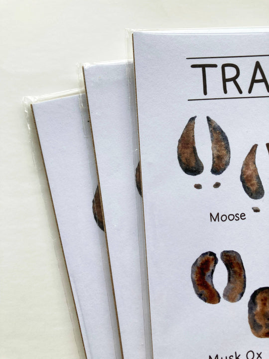 Tiny Nest Studio - Tracks of Alaska Art Print: 11 x 14 inches