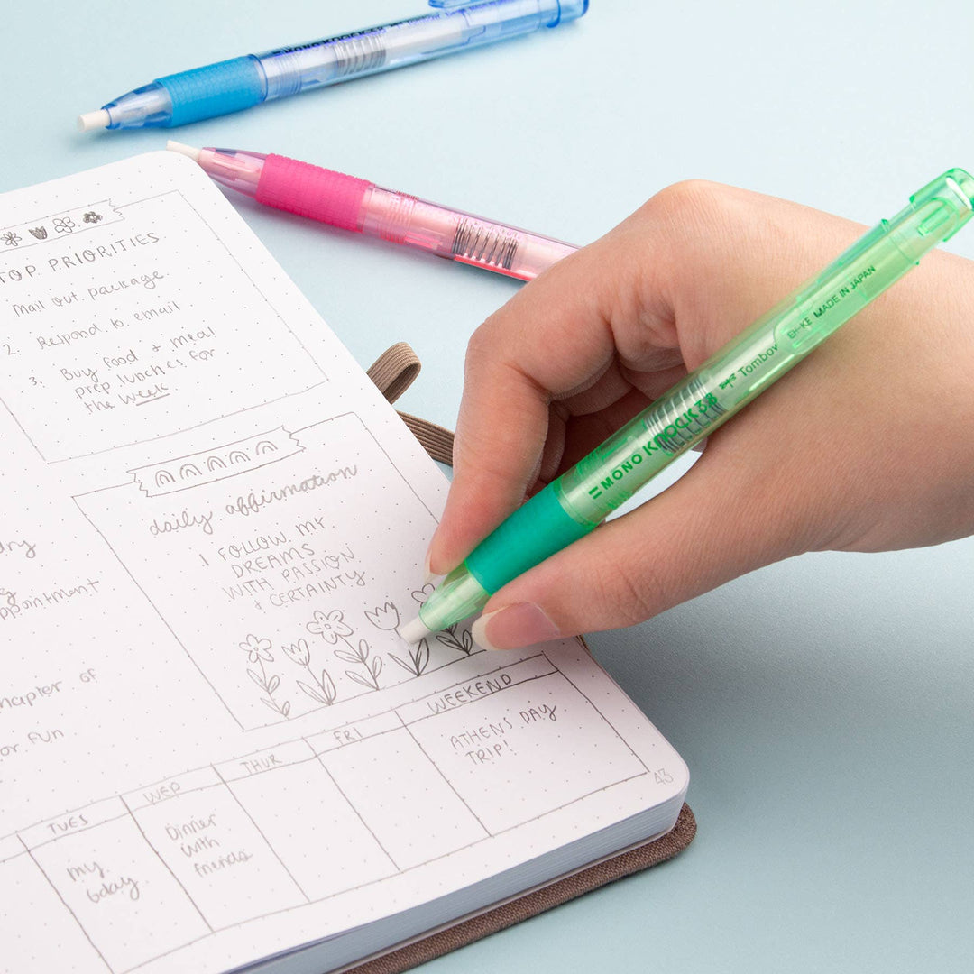 Tombow - MONO Knock Eraser - Green