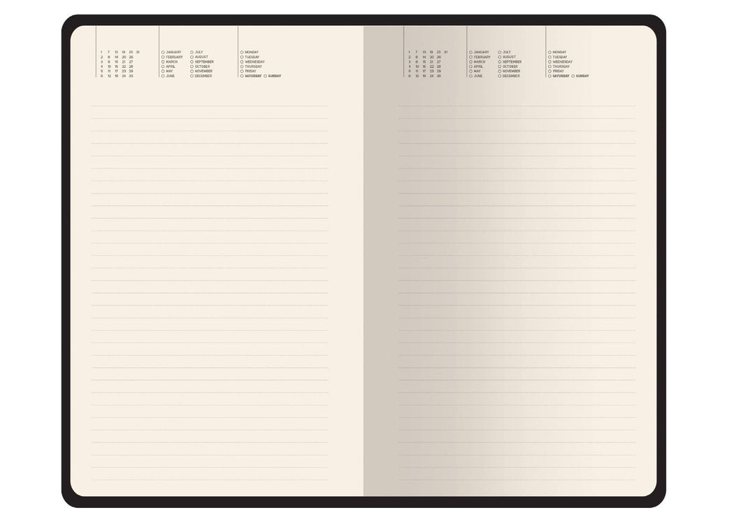 BV by Bruno Visconti - A5 Vegan Leather Daily Planner - Forest Mushrooms