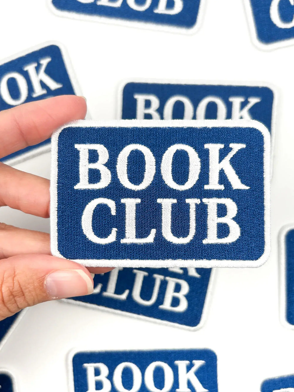 Field Trip Threads - Book Club Patch – Embroidered Iron On, Readers, Book Lovers