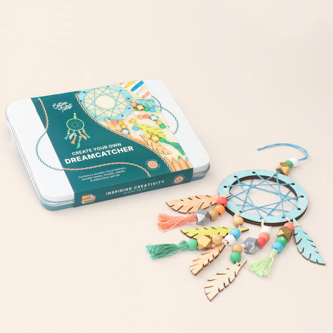 Cotton Twist (WE PREPAY ALL USA DUTIES) - Make Your Own Dreamcatcher Craft Kit