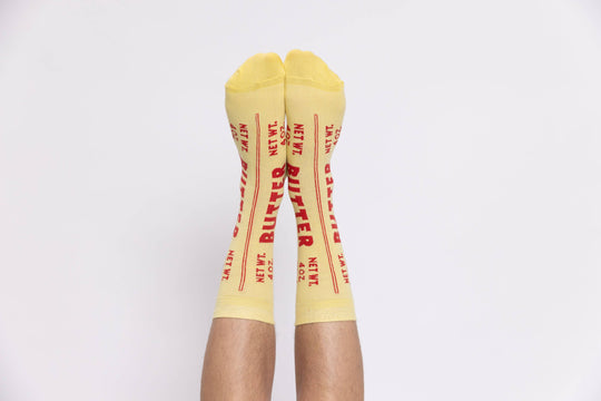 Yellow Owl Workshop - Butter Crew Socks | Foodie + Chef Gift | Large