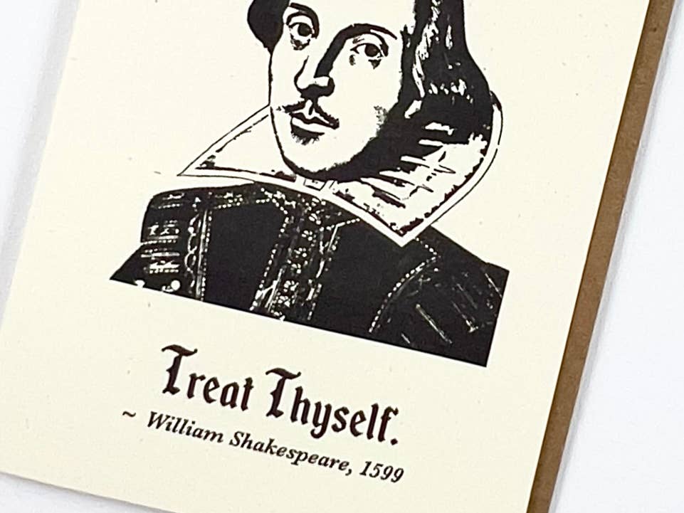 Guttersnipe Press Greetings - Treat Thyself Card