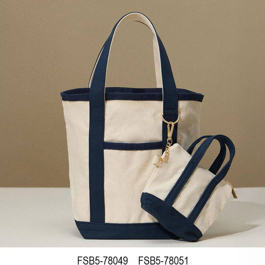 Sensibling Corp. - Small Multi Purpose Canvas Tote Bag
: Navy