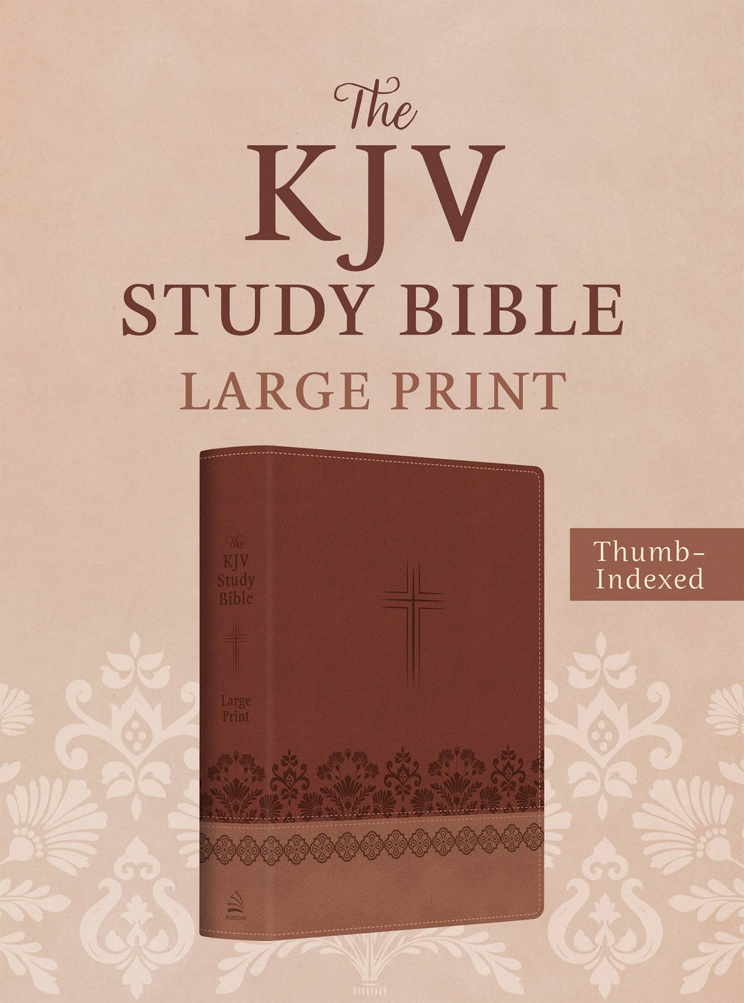 Barbour Publishing, Inc. - The KJV Study Bible, Large Print (Indexed) [Rose & Chestnut]