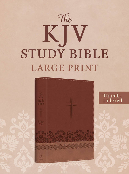 Barbour Publishing, Inc. - The KJV Study Bible, Large Print (Indexed) [Rose & Chestnut]