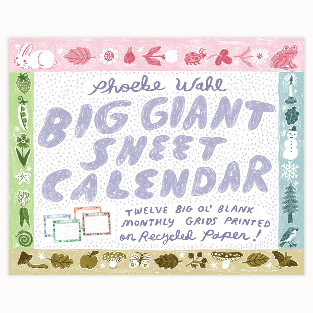 buyolympia - Phoebe Wahl Giant Sheet Calendar