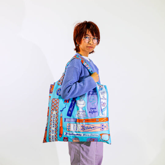 Yellow Owl Workshop - Bookbag Art Sack® | Eco-Friendly Reusable Book Lovers Tote