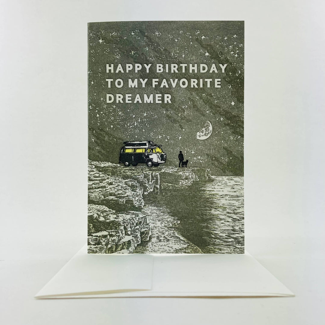 Old School Stationers - Happy Birthday to my favorite dreamer