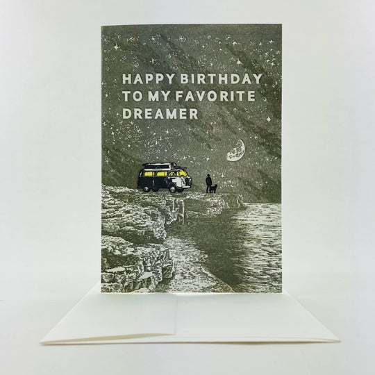 Old School Stationers - Happy Birthday to my favorite dreamer