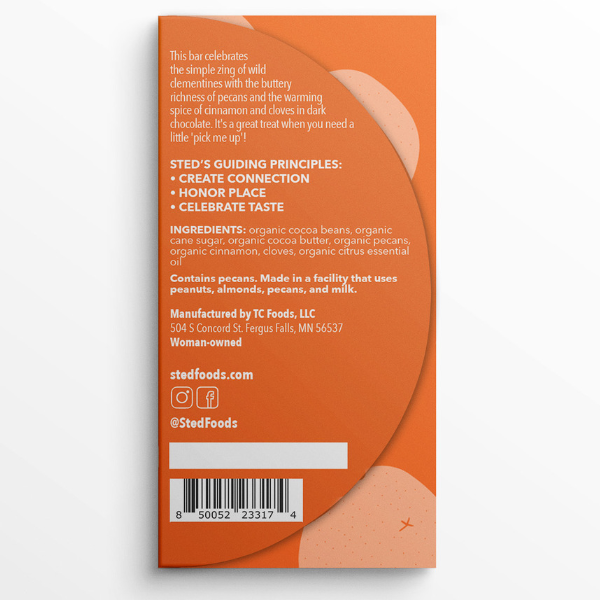 Sted Foods - Mini Pecan Orange Spice