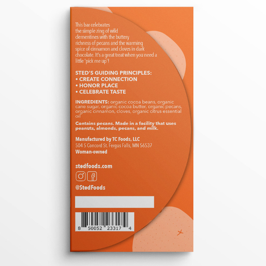 Sted Foods - Mini Pecan Orange Spice